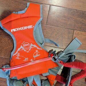 Kids Adventure Harness - Red and Gray